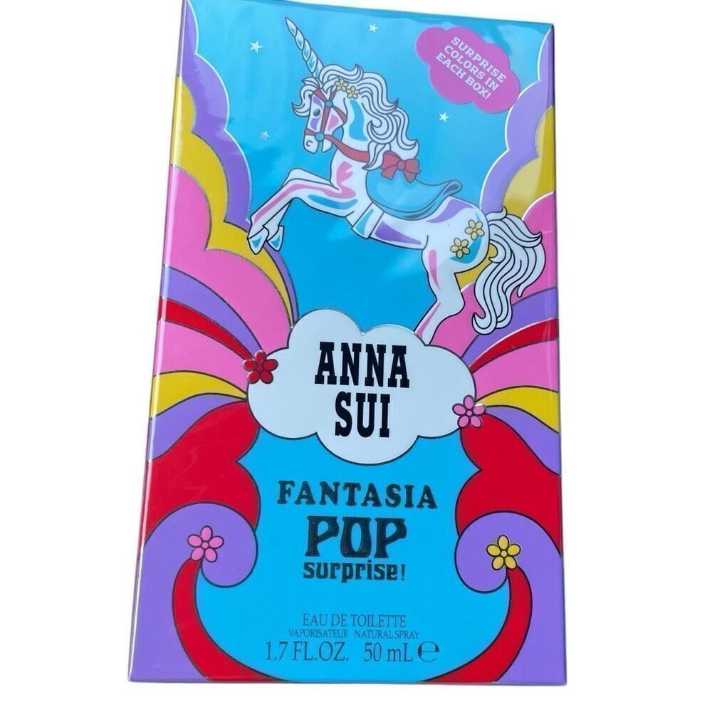 Anna Sui Womens Fantasia Pop Surprise Eau de Toilette 1.7 Fl Oz/50mL New in Box